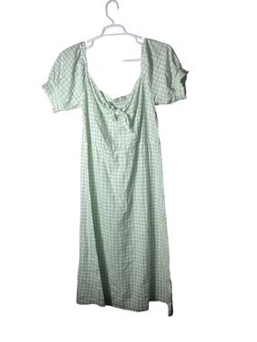 Roxy Mint Green‎ Patterned Maxi Dress